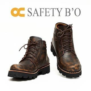 Safety Boots Original Leather Odon Cibaduyut Premium Sepatu Pria Casual Hitam Coklat Fashion Premium