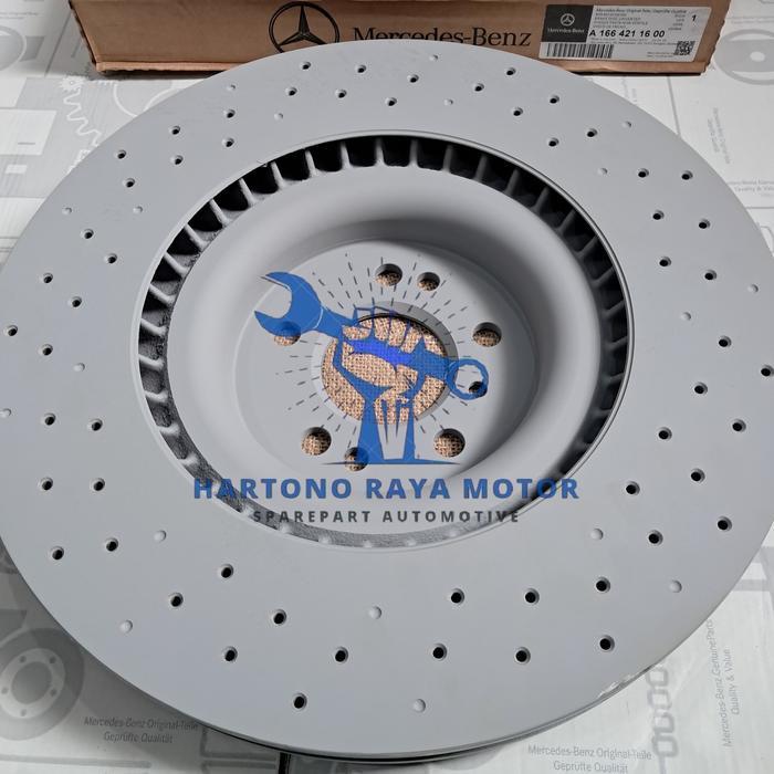 DISC BRAKE DEPAN MERCEDES BENZ W166 X166 W292 ML GL GLE GLS400 PIRINGAN REM CAKRAM FRONT GENUINE