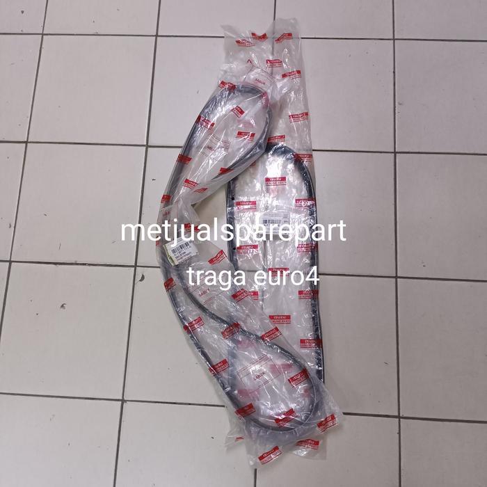 PAKET FANBELT V BELT FAN BELT DINAMO POWER STEERING ISUZU TRAGA EURO 4