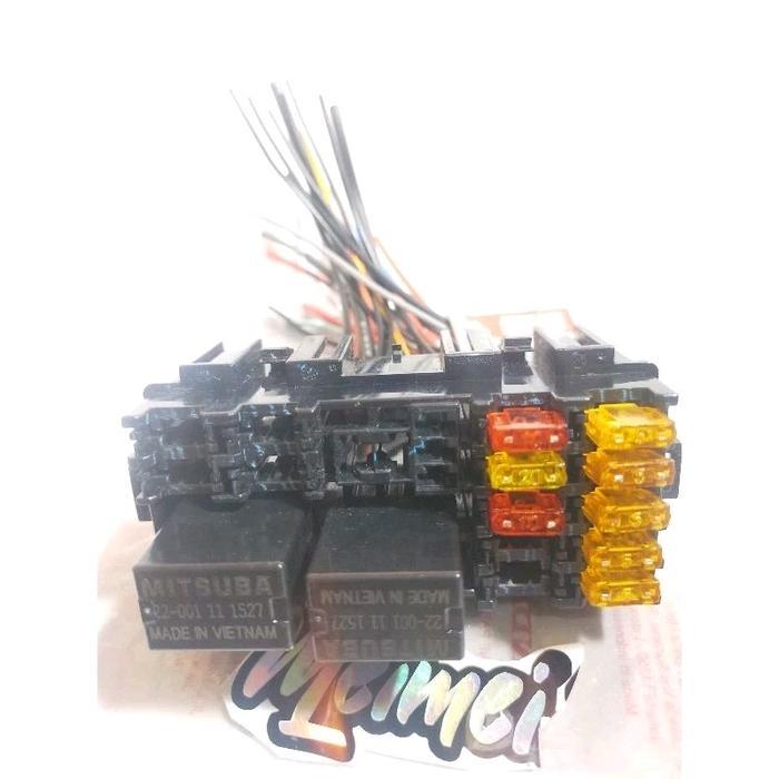 Rumah Sekring/Box Sekring+Relay Assy Genio,Beat Deluxe, Scoopy New Led