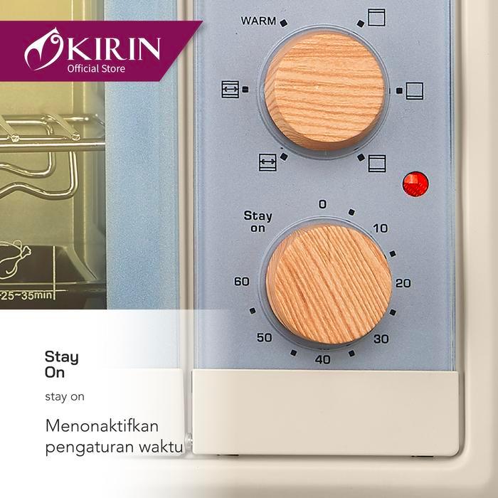 Kirin Omni Oven 20 Liter Kbo-200 / Oven Listrik Low Watt/ Pemanggang