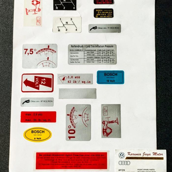 Terbaik Stiker Bodi Vw Kodok Di Part Vw Sparepart Vw Terlariss 