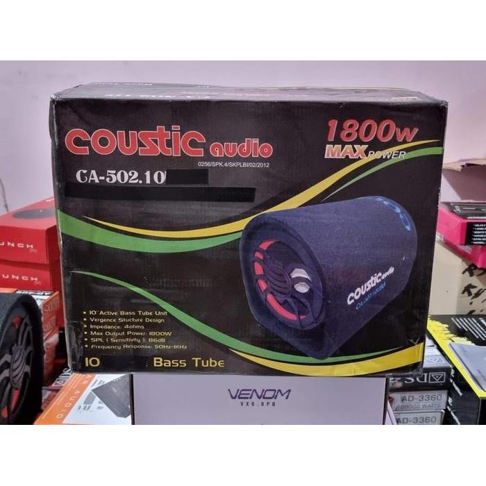 Subwoofer Aktif 10Inch Tabung
