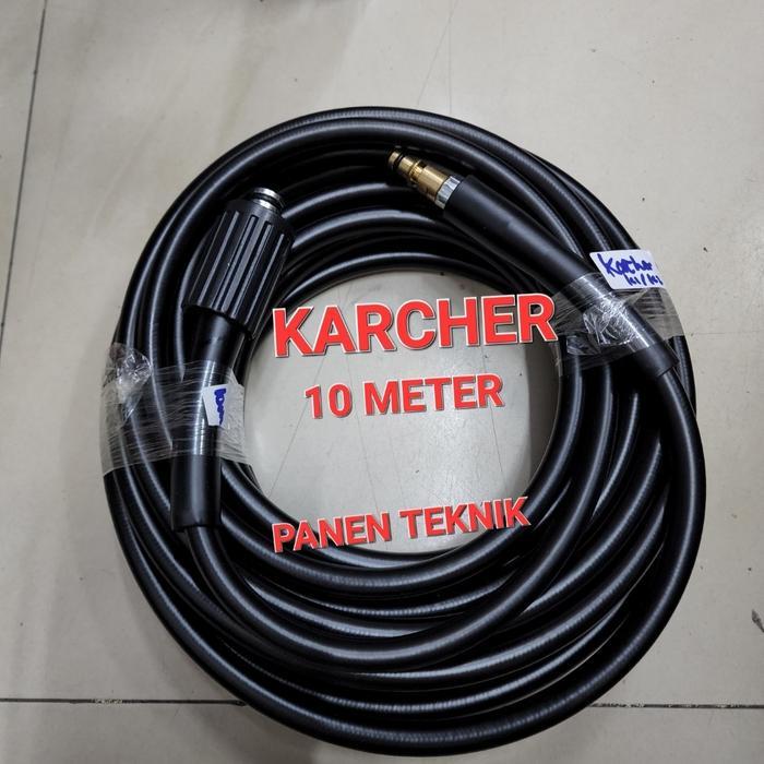 Bagus Karcher Selang 10M Jet Cleaner Hose Presssure Washer Cuci Mobil Motor Terlariss 