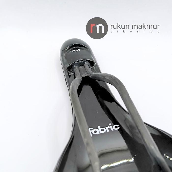 Ready Fabric Saddle Scoop Ultimate Full Carbon Team Flat 142Mm - Sadel Sepeda Balap Road Bike /