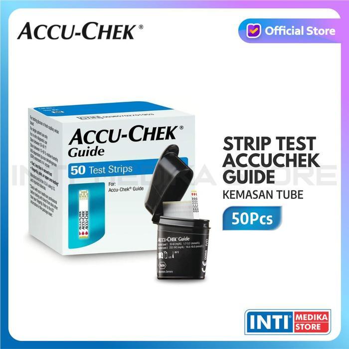 ACCU CHEK - Strip Glucose Isi 50 Pcs Strip Accu Chek Guide