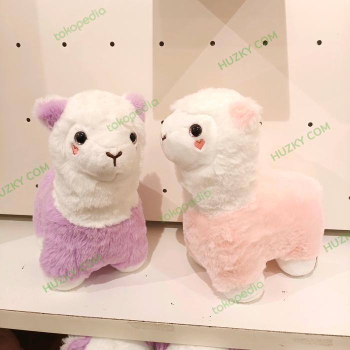 Miniso Boneka Llama / Alpaca Lucu (Sz 21Cm)