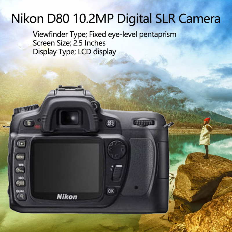 Nikon D80 Body Only Digital Camera98% NEW