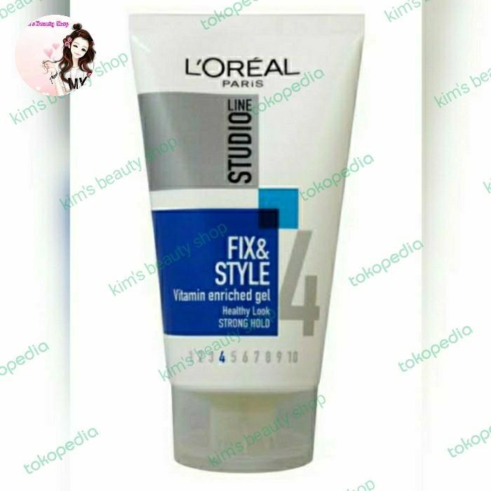 Cuci Gudang Loreal Studio Line Fix Multi Vitamin Hair Gel 150Ml New