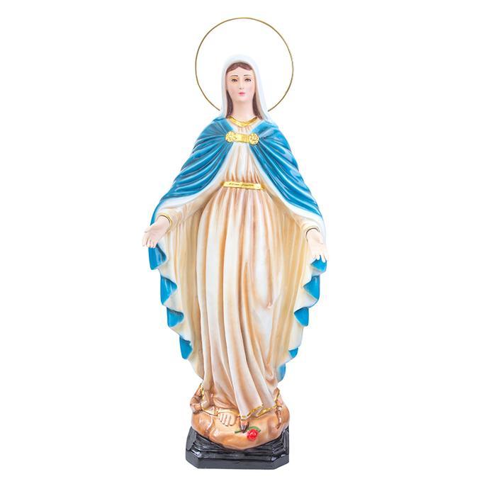 Patung Bunda Maria Mantila Putih 1 Meter - Patung Rohani Special