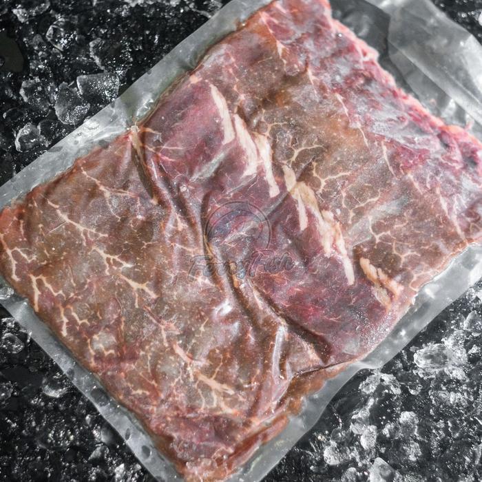 kfud- Daging Aus Wagyu Topside Beef Slice Sukiyaki / Yakiniku Mb 3-5 250Gr