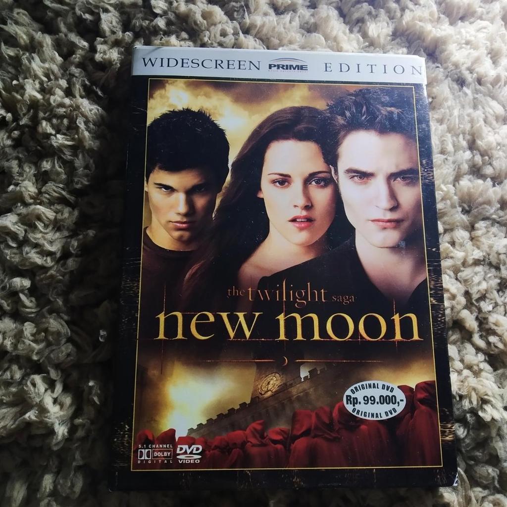 The Twilight Saga New Moon DVD Original Bekas
