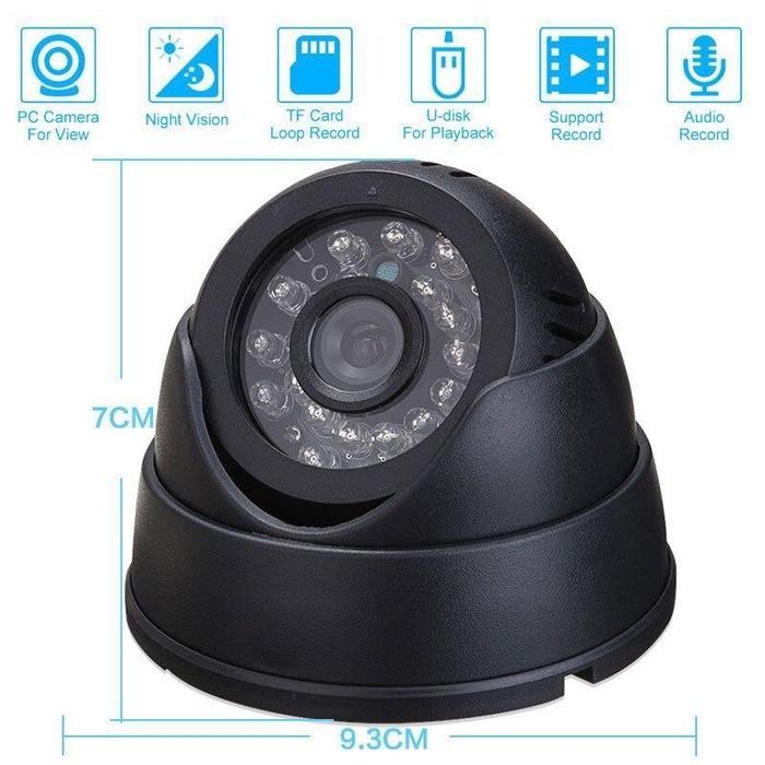 BERGARANSI kamera cctv portable micro sd tanpa wifi