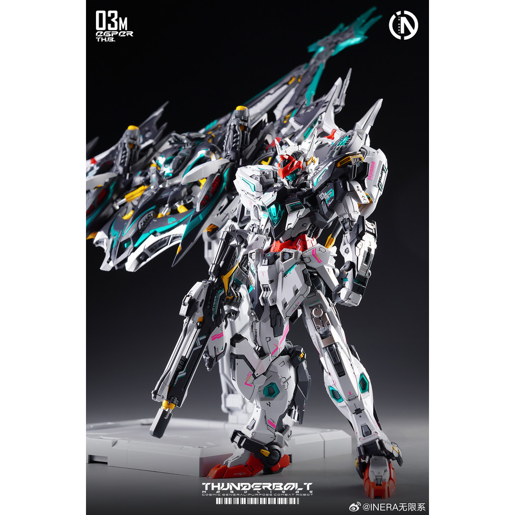 In Stock-IN ERA+ THUNDERBOLT MOBULIDAE RMD 1/100 MG Model Action Figures Robot Model Kit