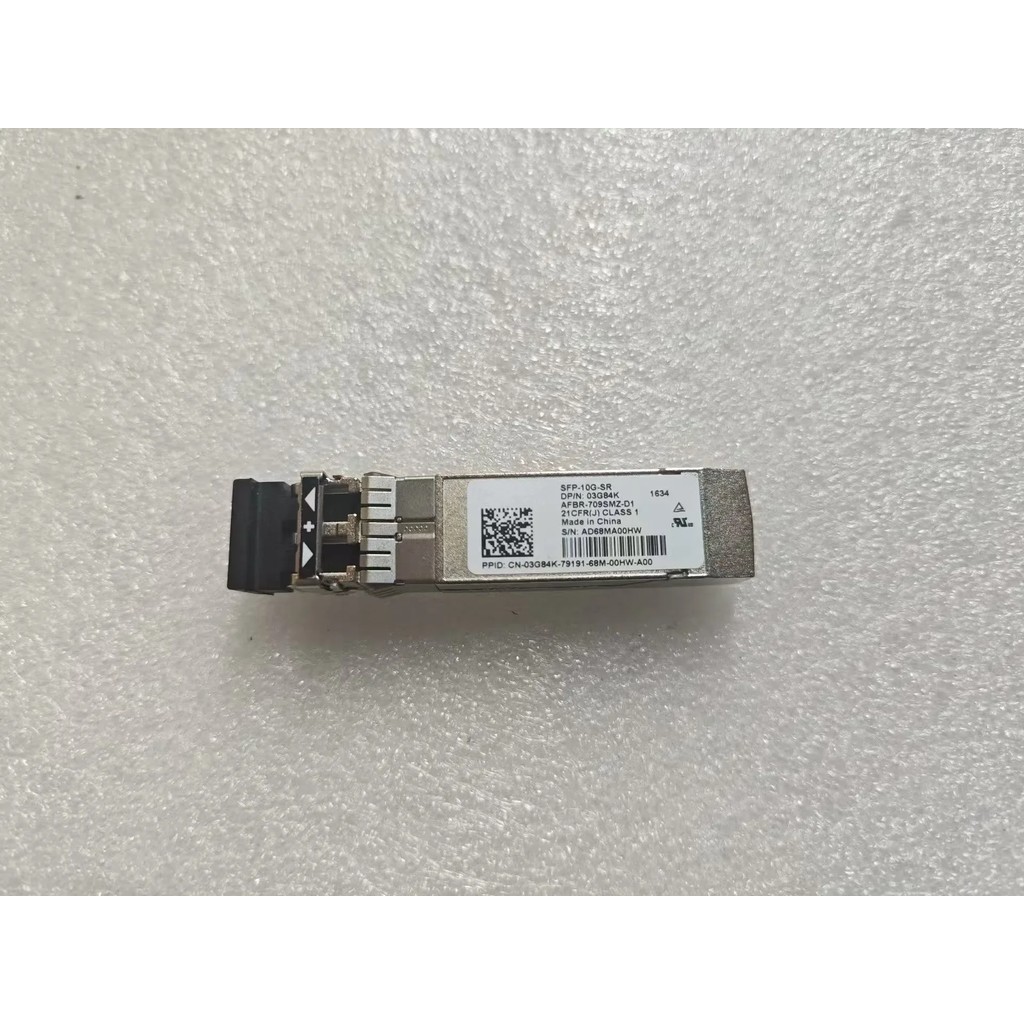 SFP 10G/SFP-10G-SR/03G84K/AFBR-709SMZ-D1/LC-LC 10Gbase-SR 850nm 300m/10g Network Adapter