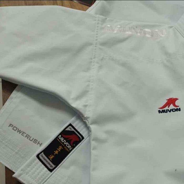 Promo Karate Baju Kata Powerush Muvon New Original