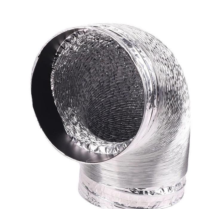 Aluminium Selang Flexible Ducting Exhaust Pipa Exhaust Selang Flexible Duct Ducting Aluminium