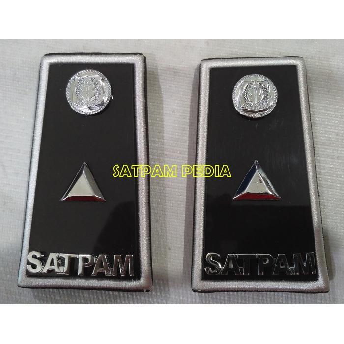 Pangkat Satpam Pelaksana Akrilik - Pangkat Security Pelaksana Akrilik