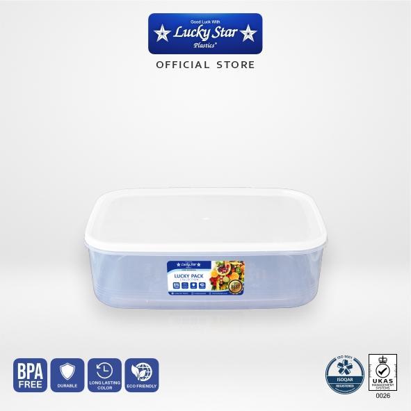Toples Plastik Lucky Pack 2700 ml / Wadah Plastik / Food Container