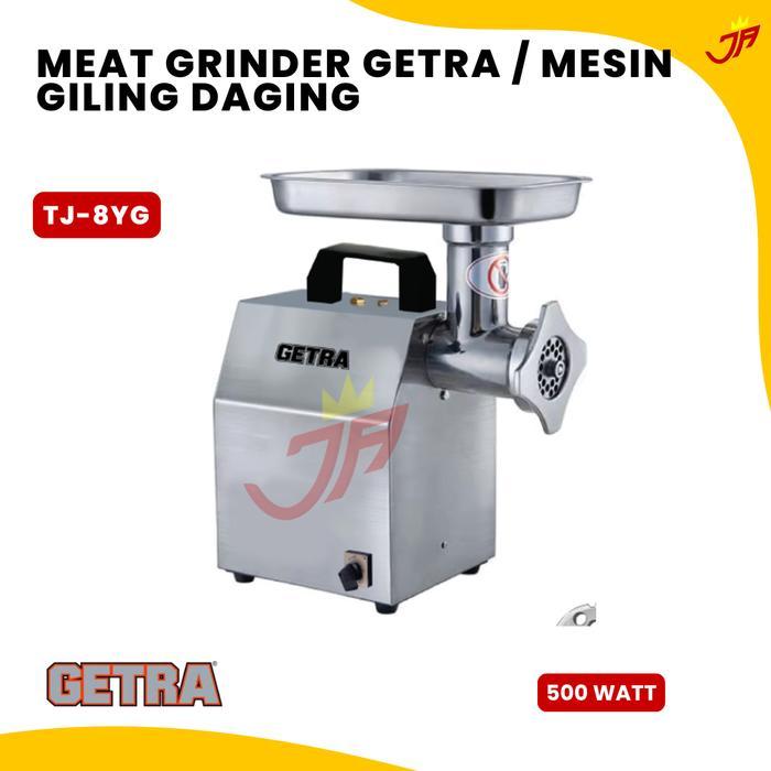 GETRA Meat Grinder TJ-8YG Mesin Penggiling Daging Stainless Steel Multifungsi untuk Bakso, Sosis &