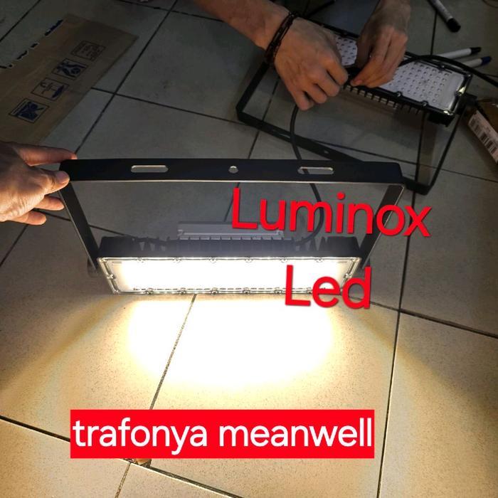 BERKUALITAS lampu sorot taman kuning led 100w 100watt / tembak led 100 watt 220v