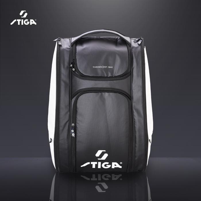 Tas Bag Padel Tenis Tennis Stiga Court Black White Original