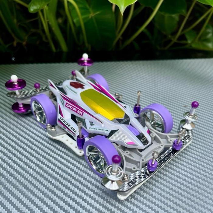 REP TAMIYA RAKITAN SIDE DAMPER B-MAX DCR-01 PURPLE SPECIAL MA CHASSIS 3006J4-RKT