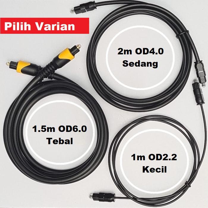 Terbaru Kabel Optik Audio Digital Optical Toslink Spdif Tv-Decoder Amplifier