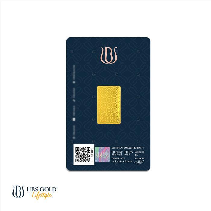 UBS Logam Mulia 3 Gram Classic