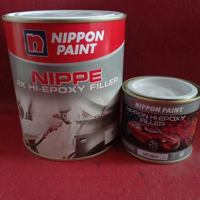 NEW Nippon hi epoxy,cat dasar epoxy filler