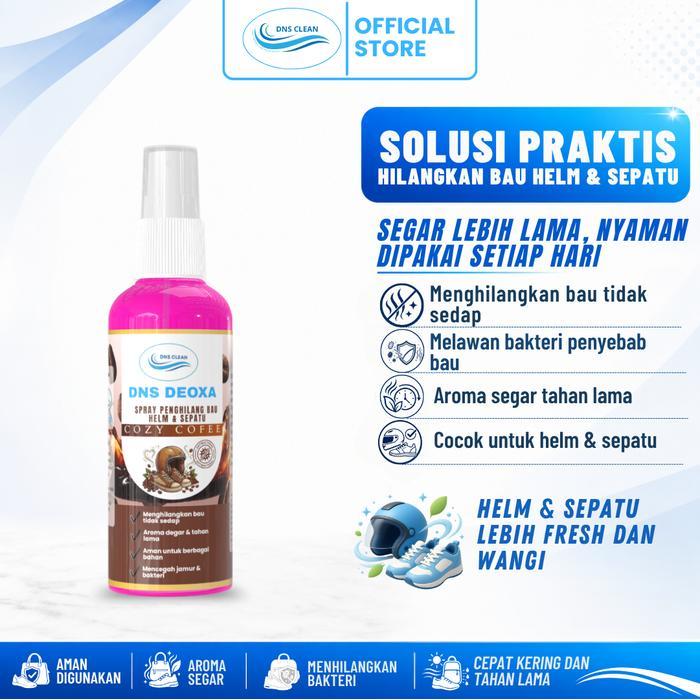 Promo Dns Deoxa Deodorizer Helm & Sepatu Penghilang Bau Tidak Sedap Discount