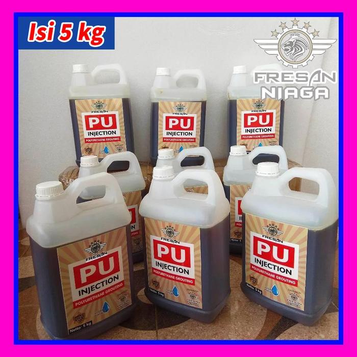 Pu Injection Polyurethane Grouting Cairan Injeksi Kebocoran Beton Waterproofing Polyurethane Pu