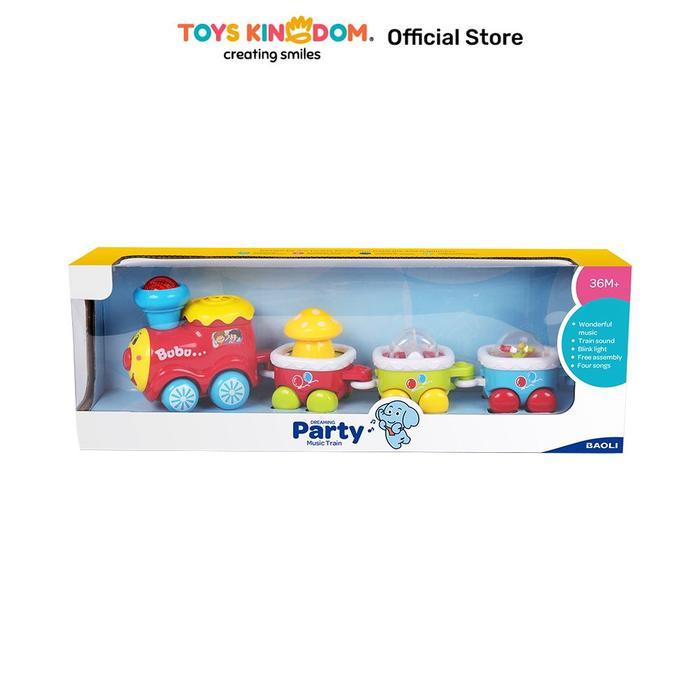 Toys Kingdom Little Giggles Set Thomas Train Light & Music - Mix Mainan Kereta Musik Lampu Edukasi