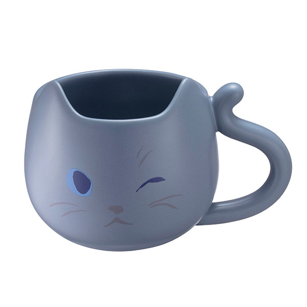 Starbucks Mug Keramik Kucing Biru