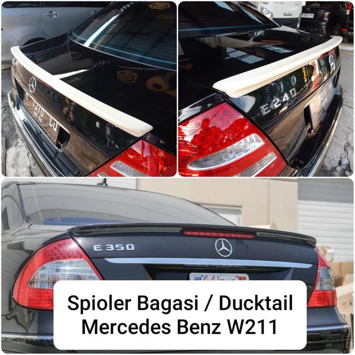 Spoiler Bagasi Ducktail Rear Trunk Mercy Mercedes W211 Model Amg Style