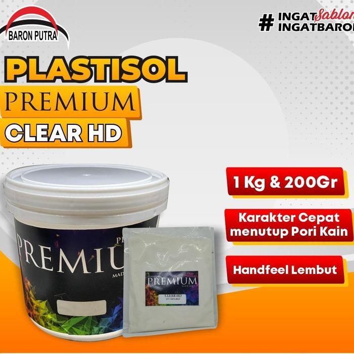 Open DS] PREMIUM PLASTISOL CLEAR HD 1KG
