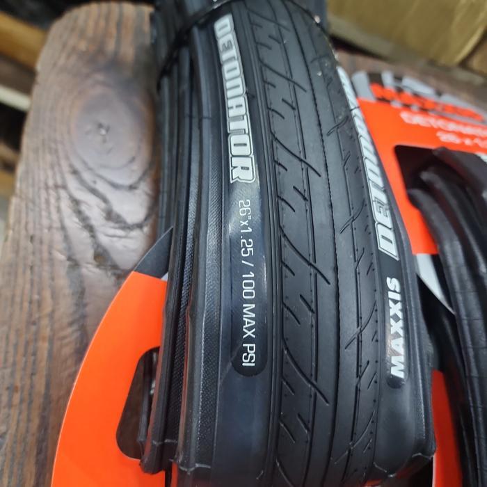 Maxxis 26 x 125 DETONATOR Kevlar - Ban Luar 26 x 125 Maxxis Detonator Kevlar Harga Satuan Keflar