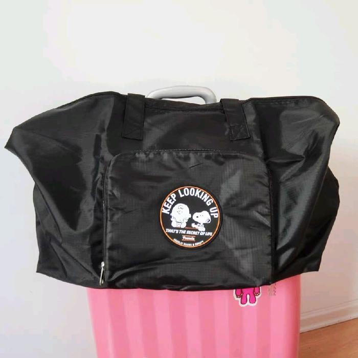 Tas Snoopy / Tas Travel Snoopy / Tas Travel Jum Snoopy / Travel Bag Snoopy Peanuts Jum Import