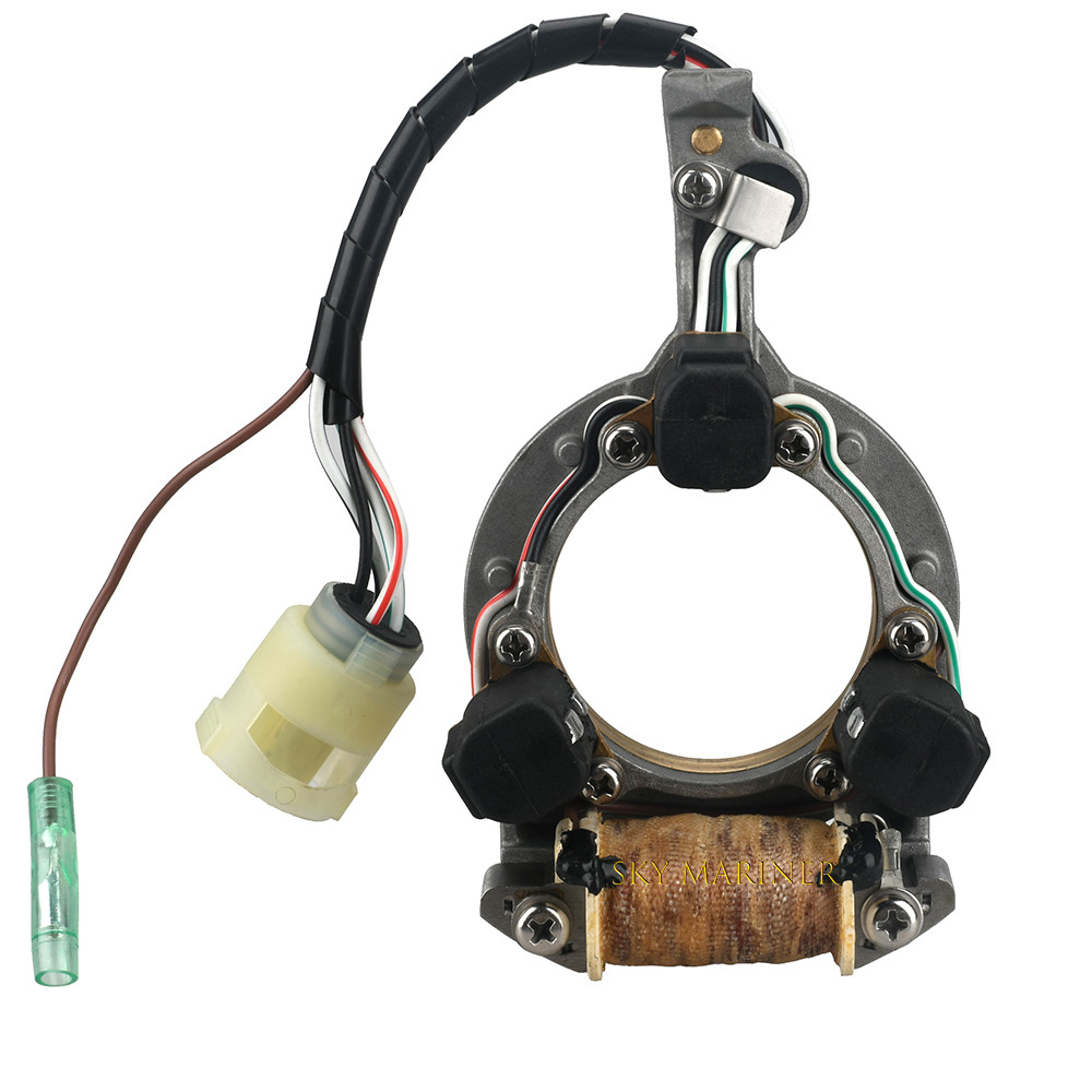 STATOR ASSY 6H3-85510-A1 6H3-85510-A0-00 FOR YAMAHA PURSUN OUTBOARD MOTOR 60HP E60MLHY 6H3-85510