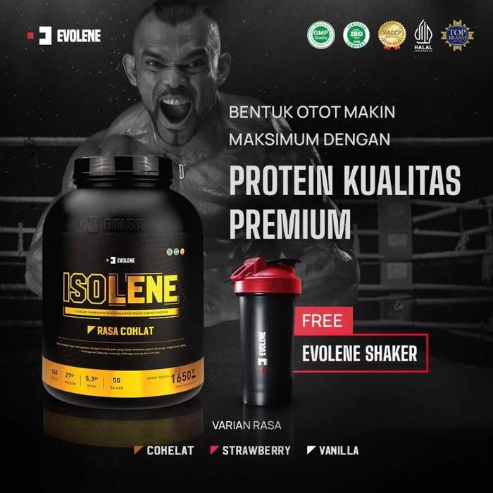 Evolene Isolene 50 Sachet Whey Protein Isolate 50 Sachet