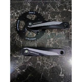 Terbaru Crankset Crank Mtb Federal Strummer 40T 44T Prowheel 38T Single Speed Kotak Terlaris
