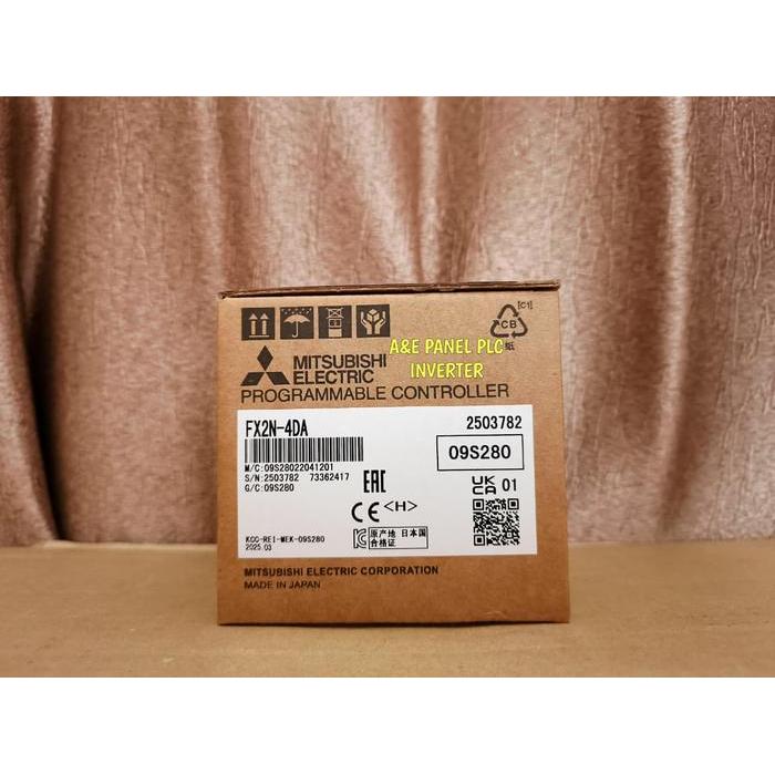 Naka Ulem - Fx2N-4Da Plc Mitsubishi Fx2N 4Da Fx2N4Da Terbaru 