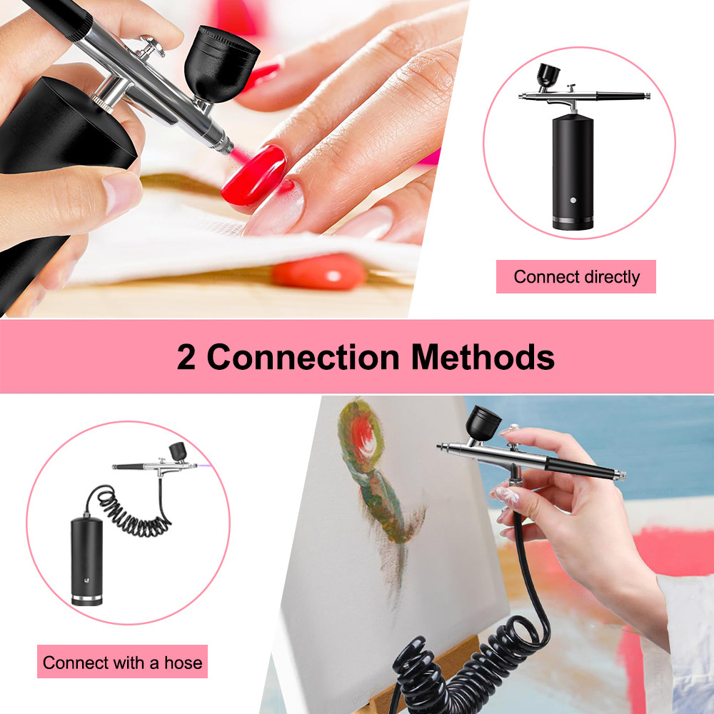 Airbrush with Compressor Airbrush Painting Mini Spray Gun for Painting Electric Paint Gun Airbrush