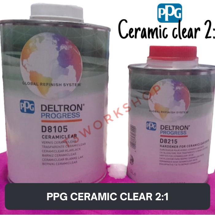 Promo Clearcoat Ppg Ceramic Clear D8105 2:1 Anti Scratch Car Painting Original