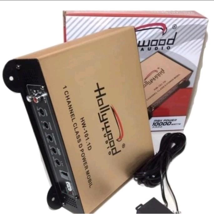 Power Monoblock Hollywood Hw-101.1D Hollywood Monoblok Class D Tenaga Badak