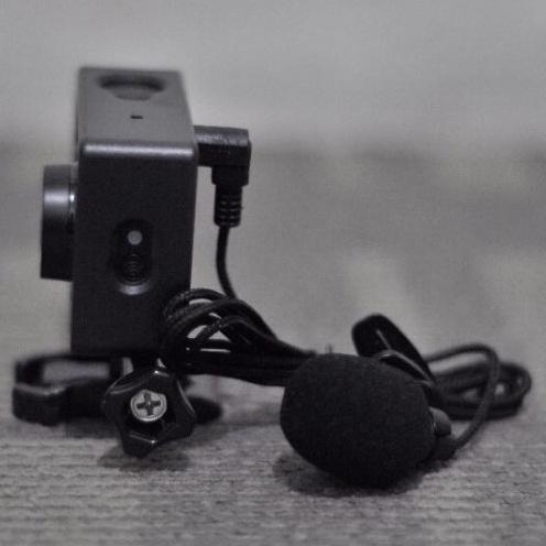 Yi Action Cam modifikasi Mic External Kamera Motovlog Motovlogger