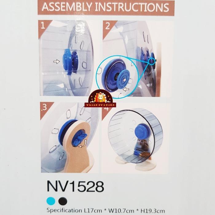 Nv1528 Nv1529 Nv1530 Dayang Silent Running Wheel Bola Hamster Landak