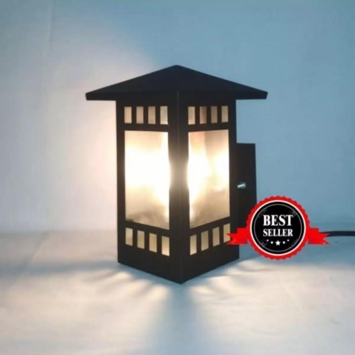 lampu dinding tempel-lampu hias dinding tempel pilar