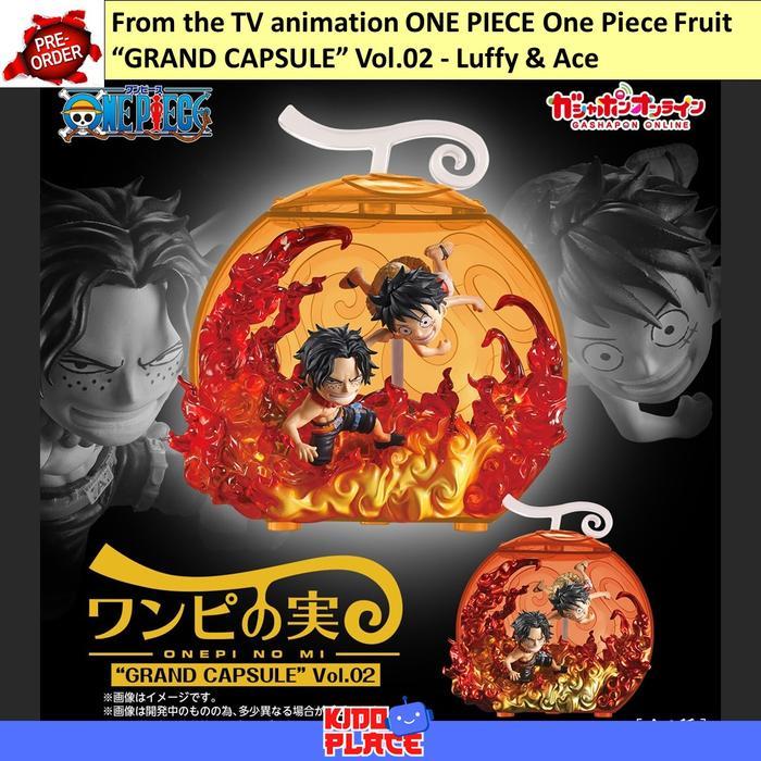 TERBARU From TV animation ONE PIECE One Piece Fruit GRAND CAPSULE Vol.02 Ace & Luffy