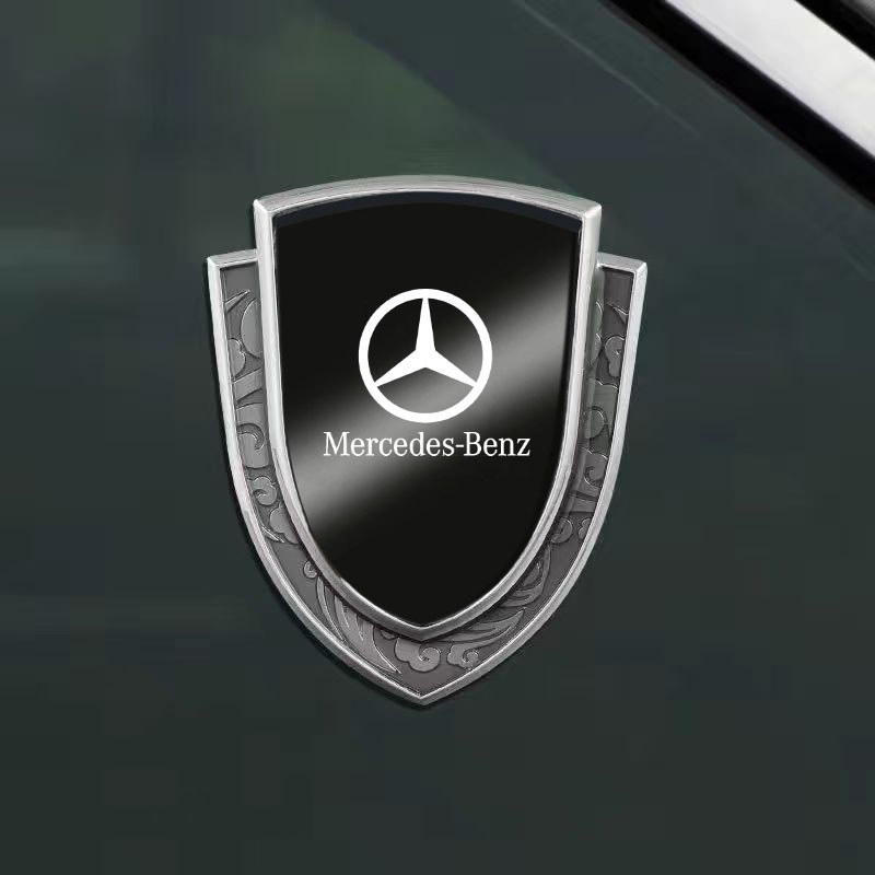 Car Door Trunk Fender Decoration Shield Protective Sticker For Mercedes Benz S320 W164 W203 W204